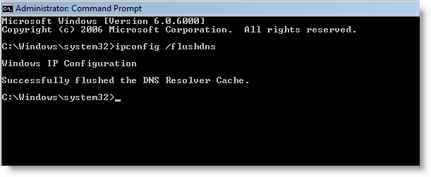 dns-cache Vista Network Slow