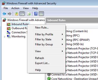 Enable Ping in Vista