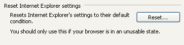 IE8 hangs and crashes