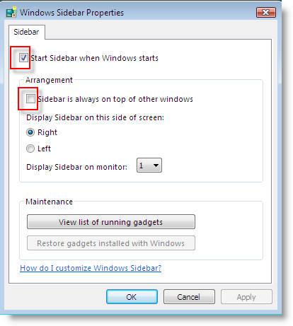 sidebar_prop Windows Vista Sidebar disable