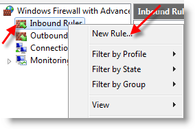 Enable Windows 7 Ping in Firewall