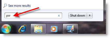 How Use Problem Steps Recorder Windows 7