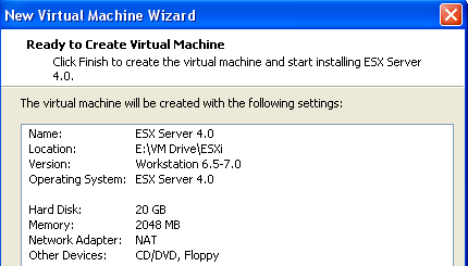 install2 vSphere 4 on Windows 7