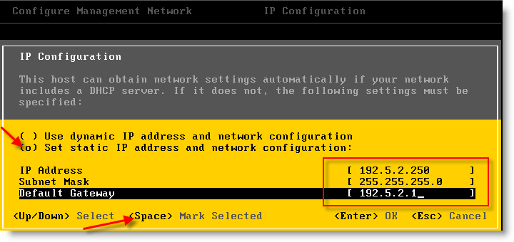 ipchange vSphere 4 on Windows 7