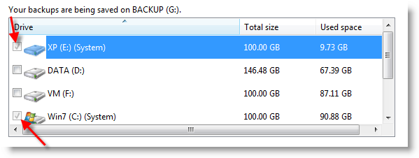 select_partitions Windows 7 system image backup