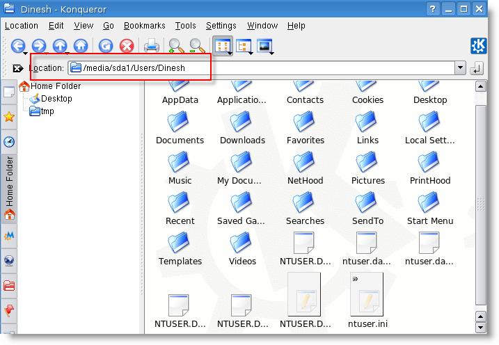vista_user_profile Boot Backup Data without OS