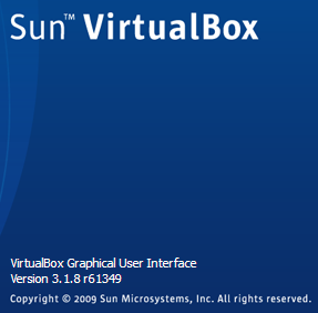 3.1.8 new VirtualBox 3.1.8