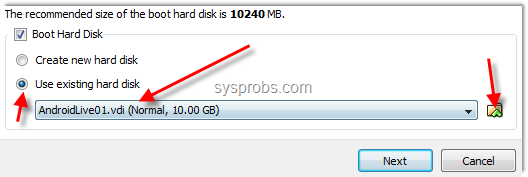 Install Android on VirtualBox VDI Disk