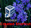 createdshortcut