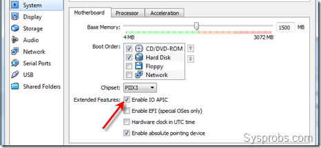 enable IO APIC