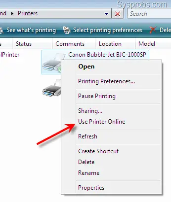 Manually Remove Printers From Vista