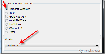 Windows 7 OS type