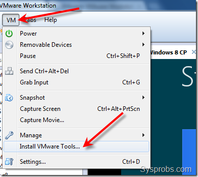 Windows 8 consumer preview on VMware