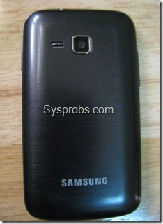 phone rear view
