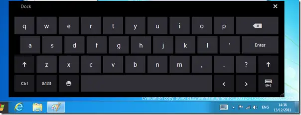 On-screen-touch-windows 8 keyboard