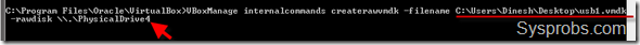 creating raw file