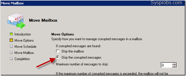 move mailbox