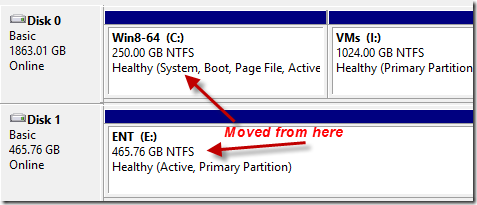moved partition