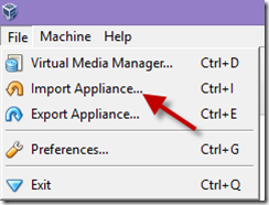 import appliance