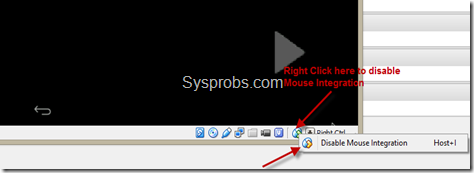 disable Mouse Integration