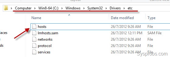  Easily How To Edit Host File In Windows 8 1 And 8 When Edit DOS Command Not Available