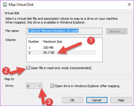 Select The Partition And Mount