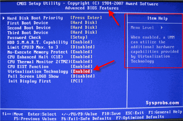 Intel visual bios manual