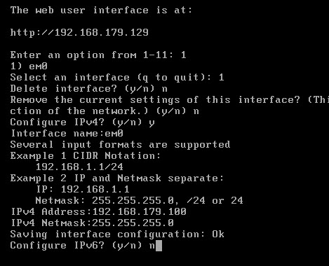 Configure IP