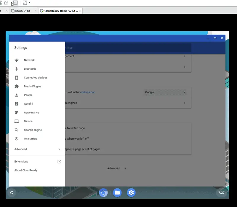 Chrome OS Settings