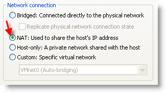 Internet Access Via Proxy Server In Vmware Guest Machine