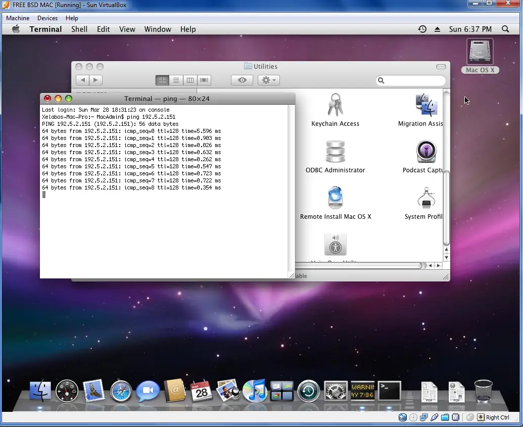 mac os x iso for virtualbox download