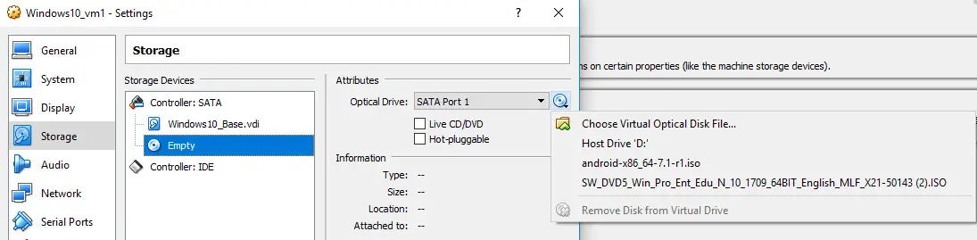 Add ISO To Virtualbox - Mount DMG File