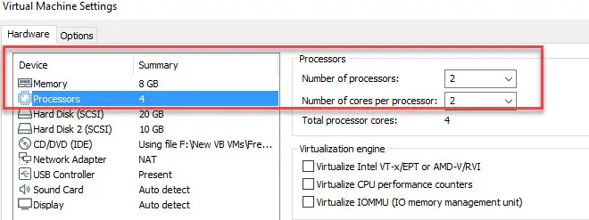 Increase Processor Core