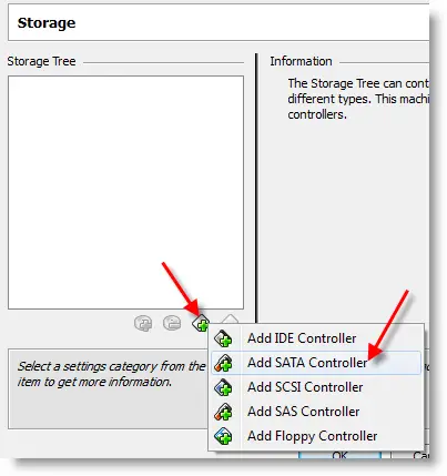 Add SATA Controller