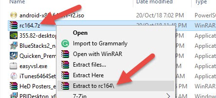 Extract File