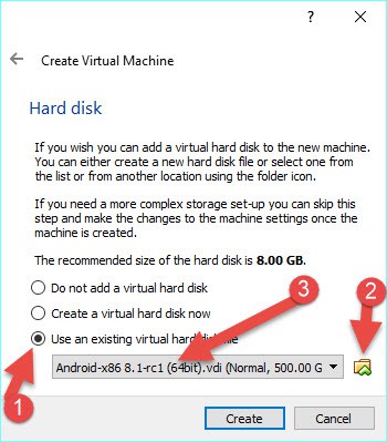 Hard Disk Of VM