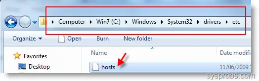 Hosts File