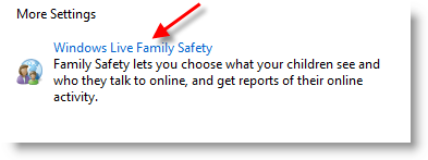 Windows Live Family Safety