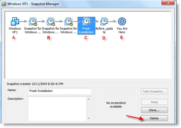 How VMware Snapshot works