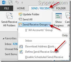 show headers outlook 2013