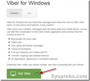 Viber for Windows PC