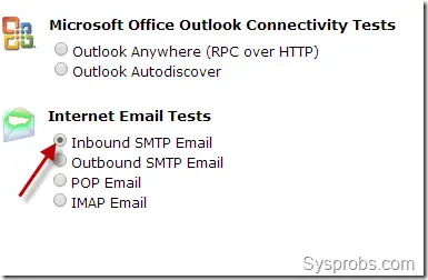 smtp inbound email check