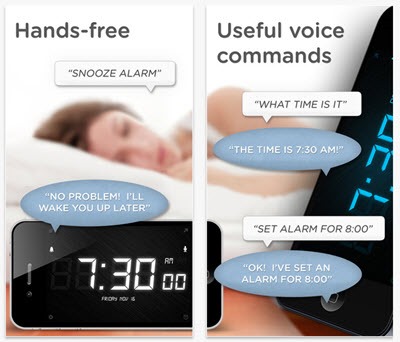 SpeakToSnooze - The best iphone alarm clock app