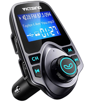 VicTsing Bluetooth FM Transmitter For Car