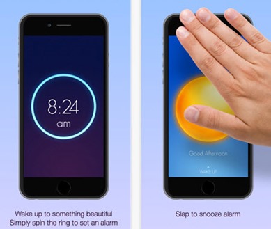 Wake Alarm Clock alarm clock app for iPhone SE