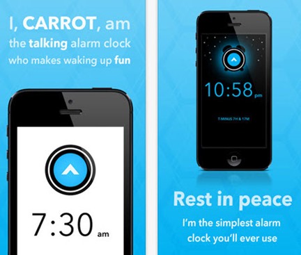 carrot alarm app