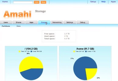 Amahi Home Server OS