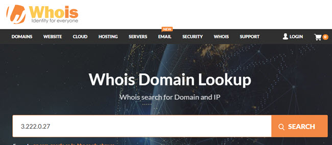 Look For Whois Information