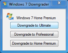 Windows 7 Downgrade Tool