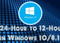 How to Set 12-Hour Clock in Windows 10/11 (From 24-hour)